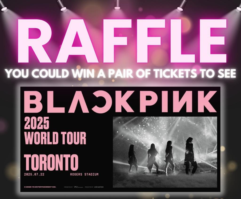 Chance to win 2 tickets to BLACKPINK!!