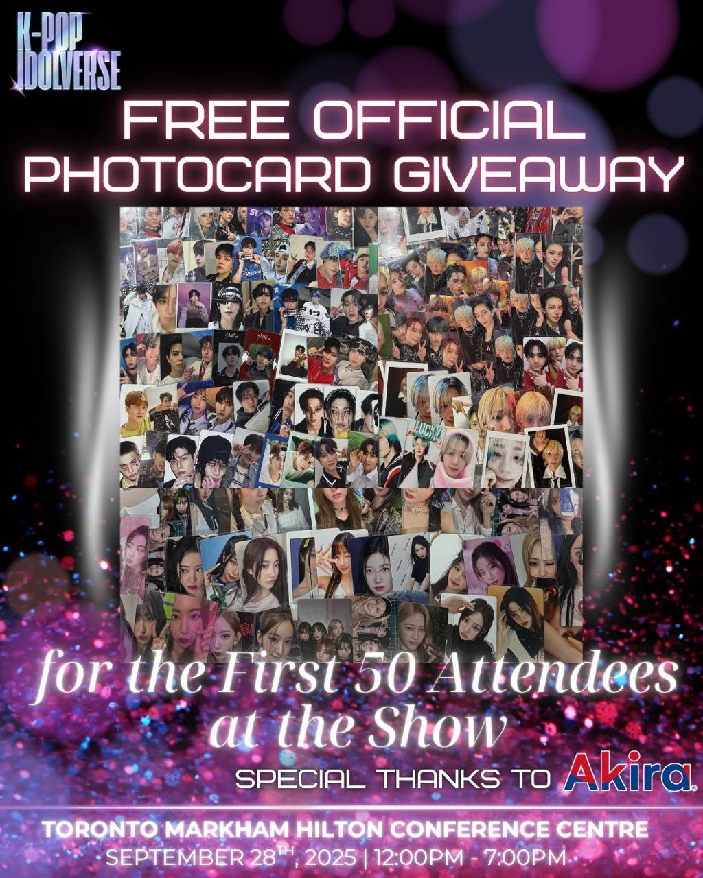 Free Official Photocard Giveaway