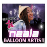 Neala (Whimsy’s Balloons) at FanCon!